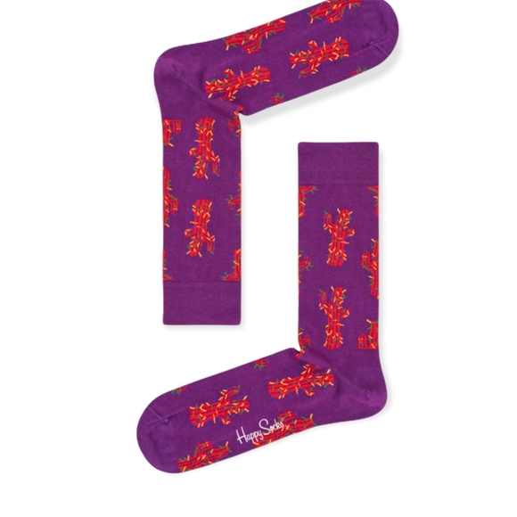 Happy Socks Cactus Socks NWT! Size Medium 8-12 - Picture 2 of 6
